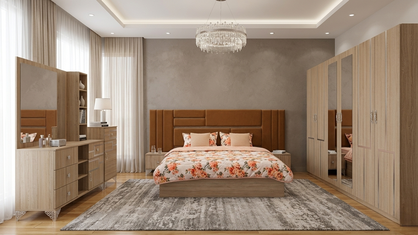 Melamine Bedroom Set